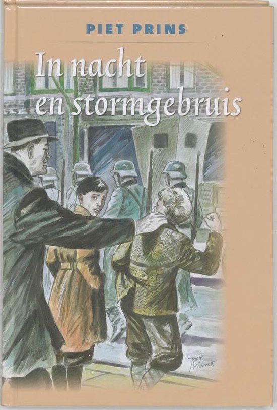 Cover van het boek 'In nacht en stormgebruis' van Piet Prins