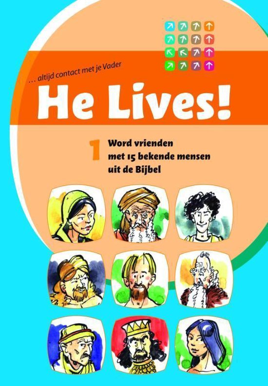 Cover van het boek 'Helives / 1 / deel word vrienden met 15 bekende mensen uit de bijbel / druk 1' van  Nvt.