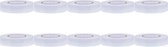 Isolatietape 10 Pack - Yurga - Wit - 20mmx20m - BSE