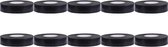 Isolatietape 10 Pack - Yurga - Zwart - 20mmx20m - BSE