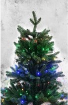 BLACHERE Gordijn 210 Micro LED Multicolour Fir - H 1,50 m - Donkere kabel 3V - 14 afdalingen