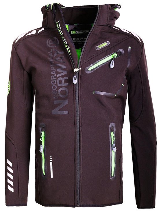 | Geographical Norway Softshell Heren Jas XL Softshell jassen heren Geographical Norway Softshell jas