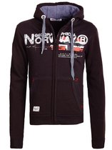 Geographical Norway Vest Zwart Gisland - M