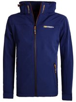 Geographical Norway Softshell Jas Heren Blauw Takeaway - S