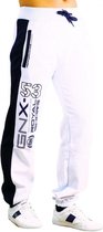 Geographical Norway Joggingbroek Mapping Wit - S