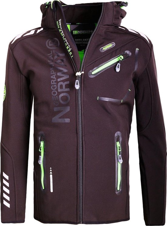 Geographical Norway TECHNO EN - Giacca Softshell Zip Ipereabile Da