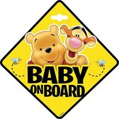 Autobord - baby on board - winnie the pooh