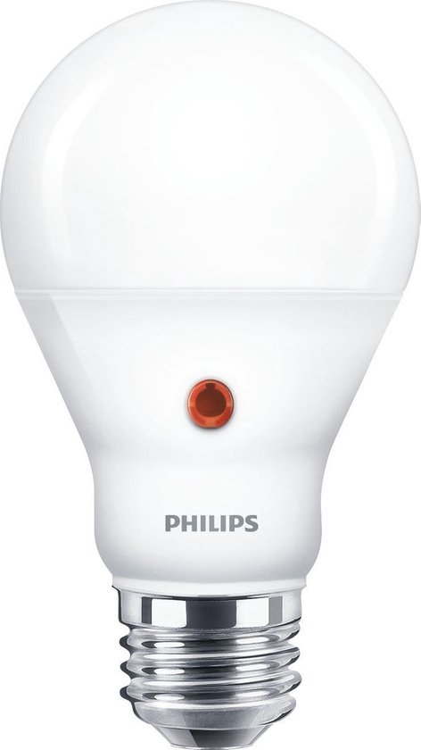 Philips sensor LED lamp – 60W – E27 – warm wit