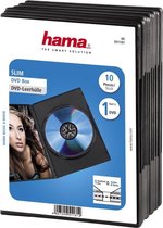 Hama DVD Slim Box 10-pack Zwart