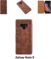 UNIQ Accessory Bruin hoesje Galaxy Note 9 - Luxe Book Case (N960F)
