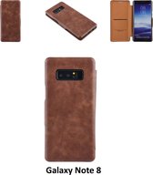 UNIQ Accessory Galaxy Note 8 Luxe Book Case cover - Bruin (N950F)