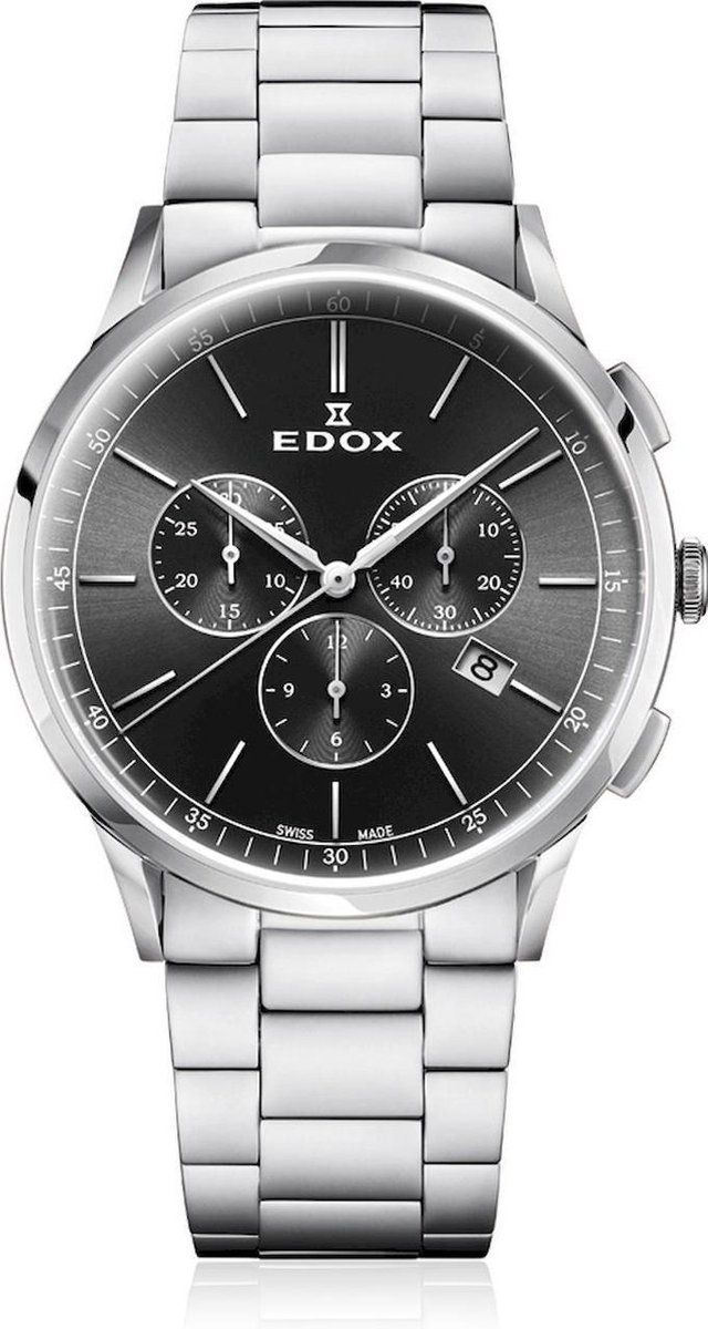Edox 10236-3M-NIN Les Vauberts chrono 42mm 5ATM