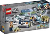 LEGO Jurassic World Dr Wu's Laboratorium: Ontsnapping van de Babydinosaurussen​ - 75939 - Geel