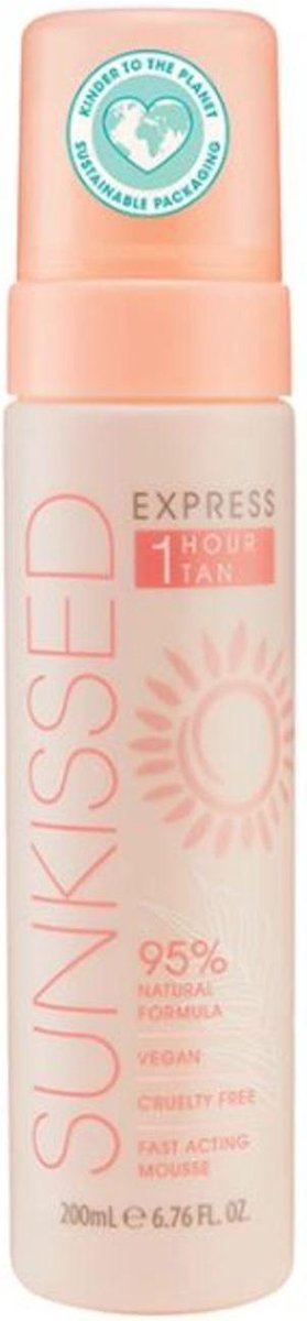 Sunkissed - Self Tan Mousse - Zelfbruiner - Express - 200 ml