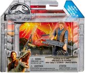 Jurassic World speelgoed actiefiguur - Lockwood Battle Owen - Mattel