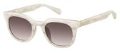 Fossil Zonnebril Fos2097/s Dames Wit/bruin