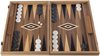 Afbeelding van het spelletje American Walnut Backgammon - 48 x 30 cm  Top Kwaliteit
