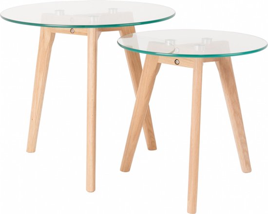 Vestbjerg Bijzettafels (set van 2)