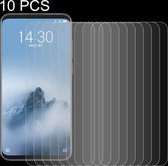 10 PCS 0,26 mm 9H 2.5D gehard glasfolie voor Meizu 16
