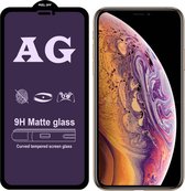 AG Matte Anti Blue Light Full Cover gehard glas voor iPhone SE 2020 / 8/7