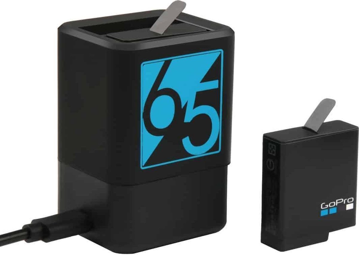 GoPro HERO 5 Dual batterijen lader met USB-C / kabel Type-C