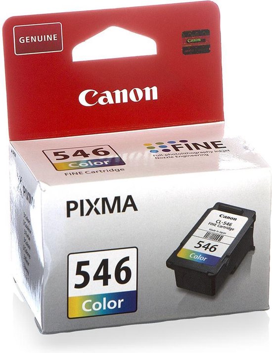 Canon CL-546 Inktcartridge Cyaan/ Magenta / Geel |