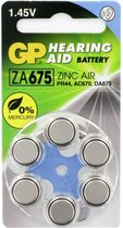 GP ZA675 Hoorapparaat Knoopcel Zinc Air Batterij