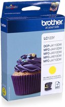 Brother LC-123Y - Inktcartridge / Geel