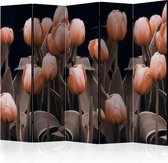 3D Tapijt Vouwscherm - Kamerscherm - Scheidingswand - Ladies among the flowers II [Room Dividers] 225x172 - 3D Tapijt