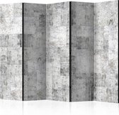 Kamerscherm - Scheidingswand - Vouwscherm - Concrete: Grey City II [Room Dividers] 225x172 - Artgeist Vouwscherm