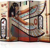 Kamerscherm - Scheidingswand - Vouwscherm - Egyptian motif II [Room Dividers] 225x172 - Artgeist Vouwscherm