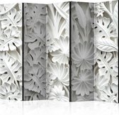 Kamerscherm - Scheidingswand - Vouwscherm - Alabaster Garden II II [Room Dividers] 225x172 - Artgeist Vouwscherm