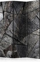 Kamerscherm - Scheidingswand - Vouwscherm - Pavement Tiles (Grey) [Room Dividers] 135x172 - Artgeist Vouwscherm