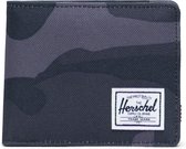 Herschel Roy Coin RFID - Night Camo  | RFID Portemofeuille met ruimte voor briefgeld, meerdere vakken voor kaarten, en muntenvak met drukknop.