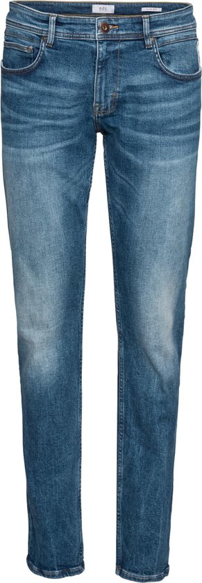 Edc By Esprit jeans ocs 5 pkt slim pants denim Blauw Denim-30-32 | bol.com