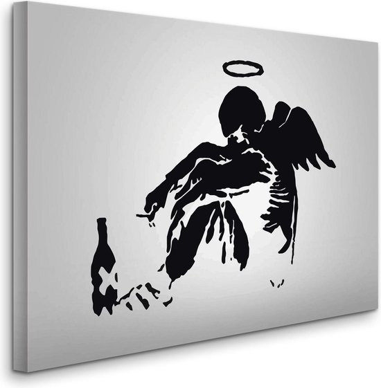 banksy fallen angel tattoo