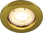 Lenx - Mini inbouwspot - Goud - Dimbaar - GU4 - IP20