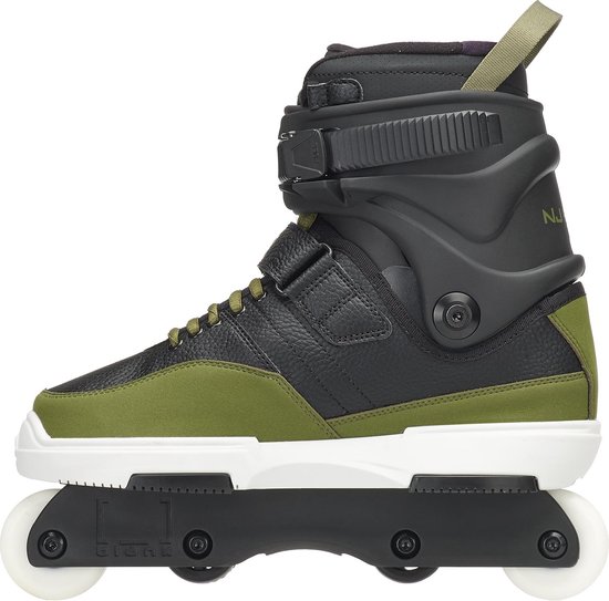 Rollerblade NJ Pro inline skates black / army green