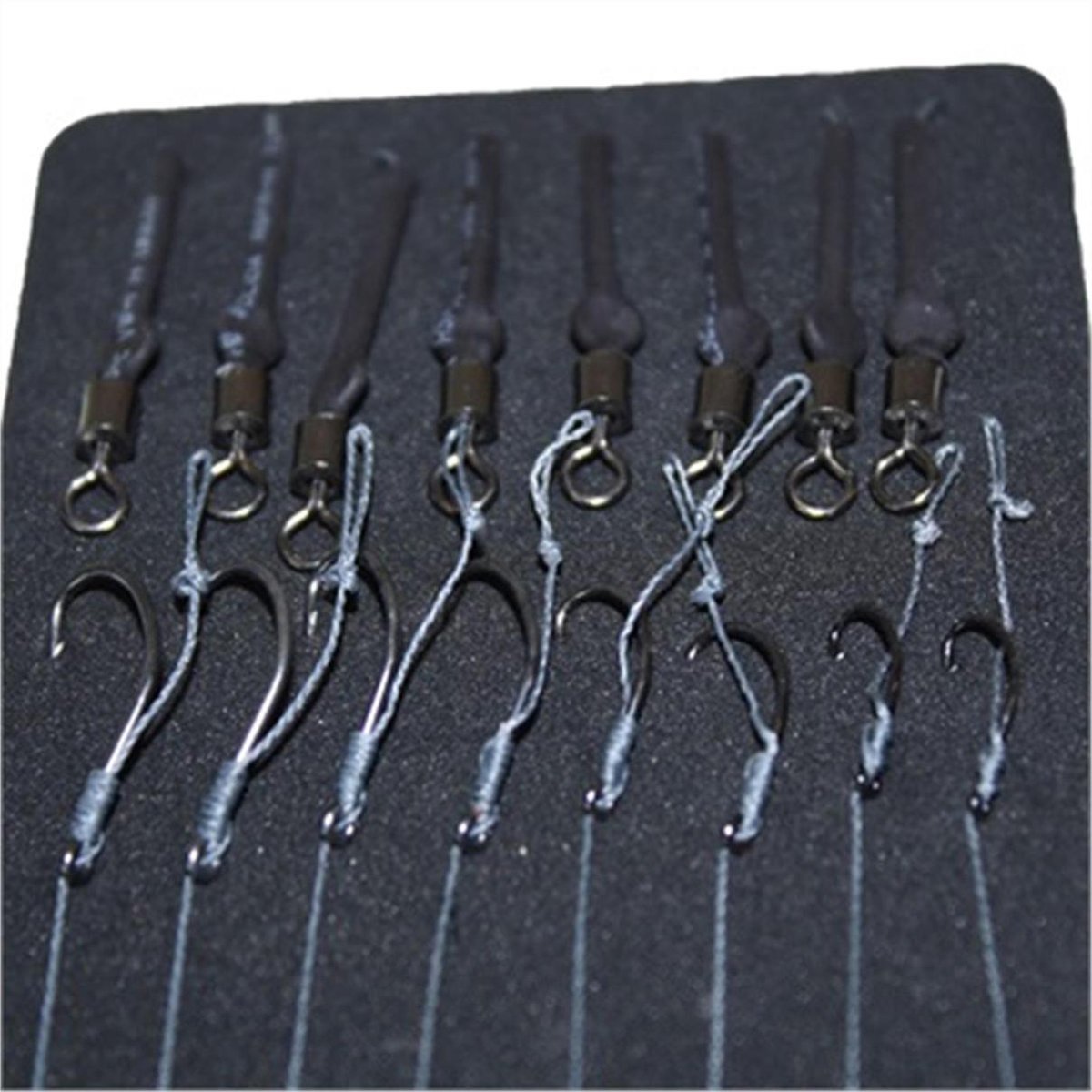 FISHXPRO Carp Starter Set 8 kant en klare onderlijnen