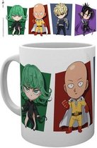 One Punch Man Chibi Characters Mok