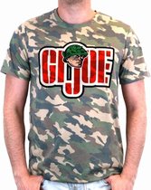 GI JOE - T-Shirt Vintage Logo Camouflage (M)