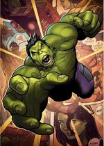 MARVEL ALL NEW - Magnetic Metal Poster 15x10 - Hulk (S)