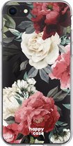 HappyCase iPhone SE 2020/2022 Hoesje Flexibel TPU Rozen Print