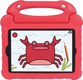 Apple iPad Mini 1/2/3/4/5 Kinder Tablethoes met Handvat Rood