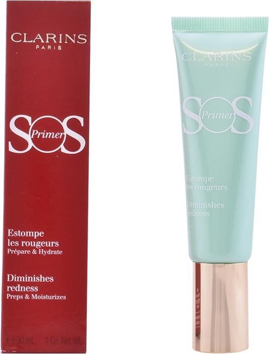 Clarins SOS Primer 04 face makeup primer green