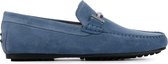 Stefano Lauran Mannen Suède Loafers / Herenschoenen / Instapper - Roman - Jeans - Maat 44