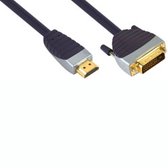 Bandridge - HDMI naar DVI kabel - 0.50 m - Zwart