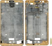 Huawei Ascend Mate 7 Front Behuizing LCD Frame Bezel Plate (Goud)