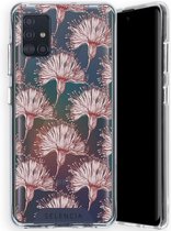 Selencia Zarya Fashion Extra Beschermende Backcover Samsung Galaxy A51 hoesje - Flowers