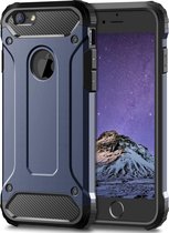 Armor Hybrid iPhone 7 Plus / 8 Plus Hoesje - Blauw